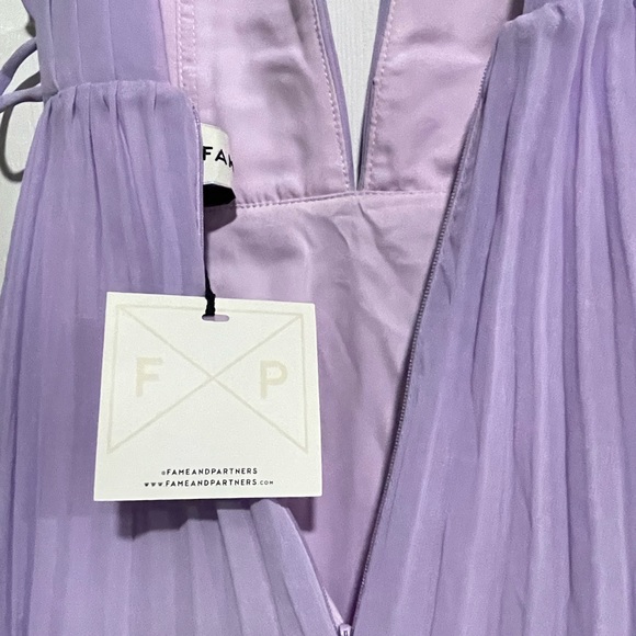 Fame and Partners Lilac Gown - Picture 5 of 16